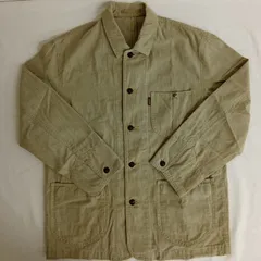 CROCODILEクロコダイル　テーラードジャケット　デニムベージュMサイズ A2OM1-27E