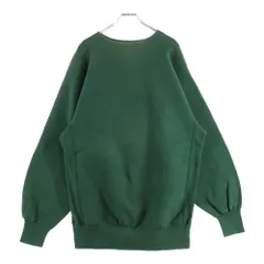 CHAMPION (チャンピオン) 90S REVERSE WEAVE SWEAT 目無し 刺繍タグ スウェット グリーン