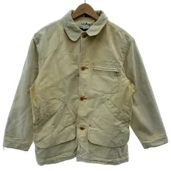 L.L.Bean　ハンティングジャケット　70s vintage　70年代　OLD　襟コーデュロイ　無地　フロントポケット　USA製　アウトドア　古着