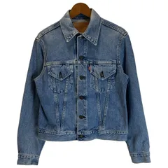 Levi's　デニムジャケット　90s vintage　90年代　OLD　96年製　刻印J02　71557-02　Gジャン　トラッカージャケット　赤タブ　ビッグE　日本製　アメカジ　古着