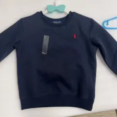 (新)ポロラルフローレン キッズ ネイビー スウェット 4T