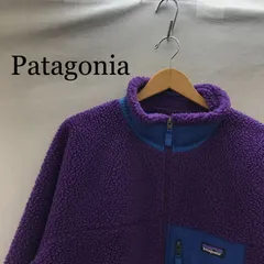 生産国:ベトナム patagonia CLASSIC RETRO-X JACKET  23056 XL 紫 素材：ポリエステル100% メンズ ファッション