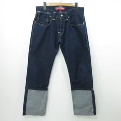 【三重本店】 中古 eYe COMME des GARCONS JUNYA WATANABE MAN | アイコムデギャルソンジュンヤワタナベマン ボタンフライデニムパンツ ロールアップデニム WF-P901 インディゴ サイズ：S 【108】
