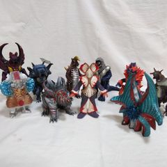 バンダイ ウルトラ怪獣シリーズ 怪獣・宇宙人 ソフビ 10体まとめ売り