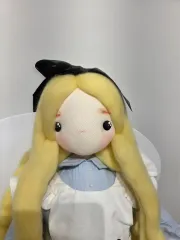 ヒヤドール アリス ぬいぐるみ ブルー ドレス 作家 作品