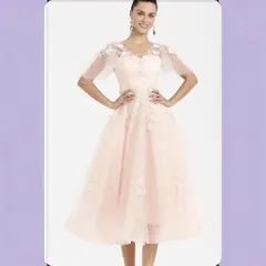 新品未使用 結婚式花嫁 2025 新作 メインドレス高級感満点 モードスタイルレース ホワイトミニドレス フレンチスタイルウェディングドレス