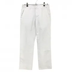 アンダーアーマー パンツ 白 ロゴ刺しゅう  メンズ 79 ゴルフウェア UNDER ARMOUR