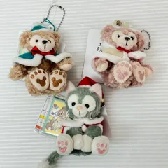 ディズニーシー限定 ダッフィーのクリスマス2014 ジェラトーニ / ダッフィー / シェリーメイ 3個セット 中古品 smgdis094076