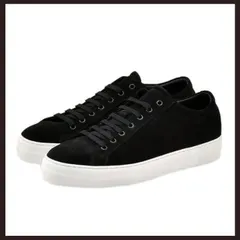 新品 未使用 ペリーコ サニー スエードレザー スニーカー ブラック 25.5cm相当【PELLICO SUNNY】レースアップシューズ