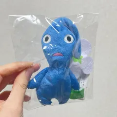 Nintendo キャラクター ピクミン ぬいぐるみ キーホルダー ブルー 花