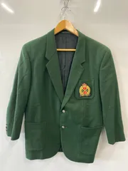 ピ413⚫︎PEYTONPLACEforMen⚫︎ペイトンプレイスフォーメン⚫︎アウター⚫︎ジャケット⚫︎ウール混⚫︎エンブレム⚫︎ワッペン⚫︎sizeM⚫︎緑