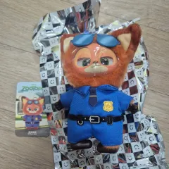 MINISO Disney Zootopia ぬいぐるみ キーホルダー Judy Nick 警察