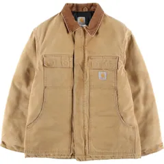 古着 カーハート Carhartt トラディショナルコート 中綿入り ダックワークジャケット USA製 メンズL相当/eaa459127