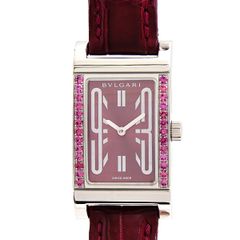 BVLGARI RTC49S レッタンロゴ クロコ型押し ブランド時計 - メルカリ