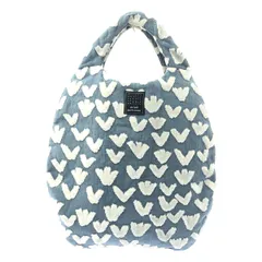 mina perhonen / ミナペルホネン | bird garden egg bag / バードガーデン エッグ バッグ | ブルー/ホワイト | レディース