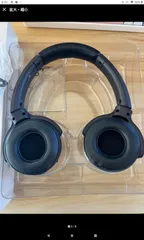 Audio-Technica ワイヤレスヘッドホン ブラック　箱あり