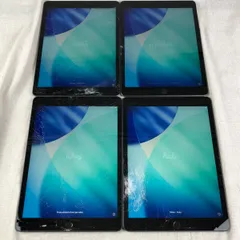 ◆ジャンク品・本体のみ◆【4点セット】Apple iPad 第9世代 Wi-Fi 64GB（A2602）【大きな割れあり】/TL-JUNK-260295