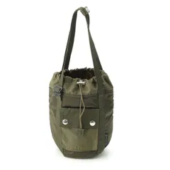 ポーター マッキントッシュ ミニ バケット トートバッグ カーキ【中古】