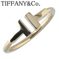 ティファニー Tワイヤー リング 14号 Au750YG 新品仕上げ済 TIFFANY
