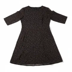 リフレクト reflect ワンピース ロング バックファスナー 裏地付き 紺 オレンジ 17サイズ 946648のサムネイル