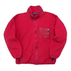90s PATAGONIA パタゴニア フリース ジャケット XL USA製 赤