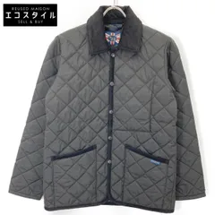 LAVENHAM ラベンハム ﾌﾞﾗｯｸ ﾅｲﾛﾝ×ｺｰﾃﾞｭﾛｲ ｷﾙﾃｨﾝｸﾞｺｰﾄ タグ切れ