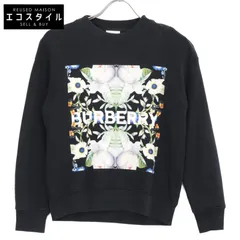 BURBERRY バーバリー 8048608 ﾓﾝﾀｰｼﾞｭ ﾌﾟﾘﾝﾄ ｸﾙｰﾈｯｸ ｽｳｪｯﾄｼｬﾂ