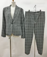 洋服の青山 1ボタンテーラードジャケット&ノータックテーパードパンツ