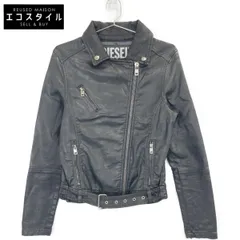 DIESEL ディーゼル ﾌﾞﾗｯｸ KERBIZ-NE ｼﾞｮｸﾞｼﾞｰﾝｽﾞ ﾗｲﾀﾞｰｽｼﾞｬｹｯﾄ Ｓ