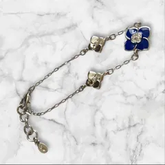 ANTEPRIMA フラワー ブレスレット ブルー 花 モチーフ