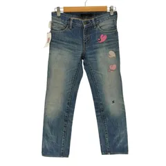 アンダーカバー UNDERCOVER 05AW Arts&Crafts期 ダメージ加工 ハート刺繍 デニム レディース JPN：2 のサムネイル