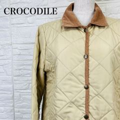 crocodile チェック柄コート ファー襟付き - メルカリ