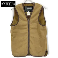 Barbour バブアー ﾌﾞﾗｳﾝ ﾌｧｰ ﾋﾞﾃﾞｲﾙ用 ﾗｲﾅｰﾍﾞｽﾄ 34