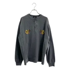 SCHOTT / ショット | SOUVENIR LS T-SHIRT/スーベニア LS Tシャツ 顔虎 | M | グレー | メンズ