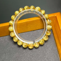 天然美品★【120A極!極満針ルチルクォーツ】★ブレスレット 天然石A 金運 8.9-9.3mm ZZ1886