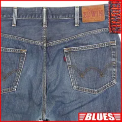 EDWIN エドウィン 503 W38 デニム 古着  バイク メンズ 日本製 38×33 エドウィン_ウエスト93cm以上一覧←SEULB屋着古← X8192