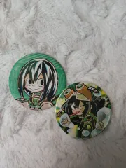 僕のヒーローアカデミア 蛙吹 梅雨 バッジ セット (まとめ売り)