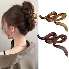 【送料無料】HAPVITAL 【2個セット】 ヘアクリップ 大きめ バンスクリップ へあくりっぷ クリップ シンプル 濃密な髪も使用可能 オフ ィス 髪留め 大きめしっかり グレイ 大きめしっかり (シンプルさ)