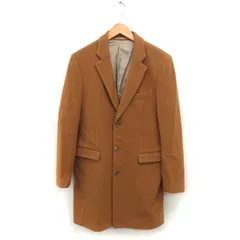 ジャーナルスタンダード JOURNAL STANDARD チェスター コート ミドル ウール 無地 M 茶 ブラウン /NT3