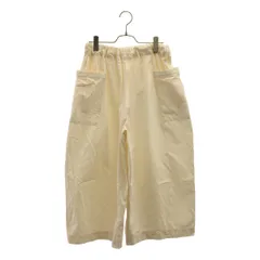 Atelier d'antan / アトリエダンタン | Perriere ぺリエール Cotton Pants  コットン ワイド パンツ | ホワイト | レディース