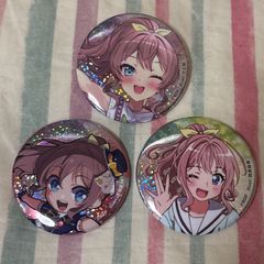 バンドリ Poppin'Party 活動10周年記念イラスト 缶バッジ 戸山香澄