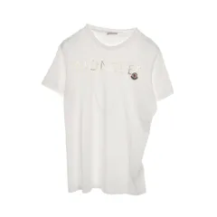 モンクレール MONCLER カットソー ロゴ コットン Tシャツ レディース Used A