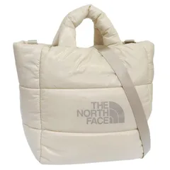 [THE NORTH FACE] [ザノースフェイス] バッグ レディース ショルダーバッグ 2way 斜めがけ トートバッグ クリーム PLUMPY TOTE BAG L NN2PQ60K CRE A4対応 [並行輸入品] 