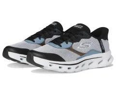 Skechers メンズ ハンズフリー スリップイン Go Walk Glide-Step 2.0 - ザックスニーカー, ホワイト/ブラック, 26.5 cm [ホワイト/ブラック] [26.5 cm]