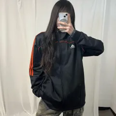 アディダス ブラック オレンジ ジャージ