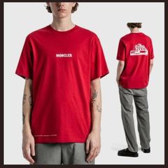 新品 未使用 モンクレール サーカスTシャツ レッド M【MONCLER