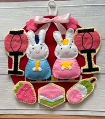 2026年最新】フェルトリース ひな祭りの人気アイテム - メルカリ