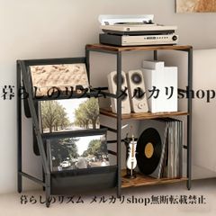 ヴィンテージ ミッドセンチュリー CD ラック 9段 - メルカリ