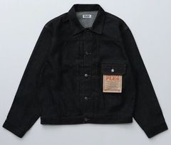 デニムセットアップ PLES Trucker JACKET & PANTS 黒 - メルカリ
