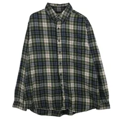 古着 90~00年代 エルエルビーン L.L.Bean 長袖 ボタンダウン フランネルチェックシャツ メンズL相当/eaa609432